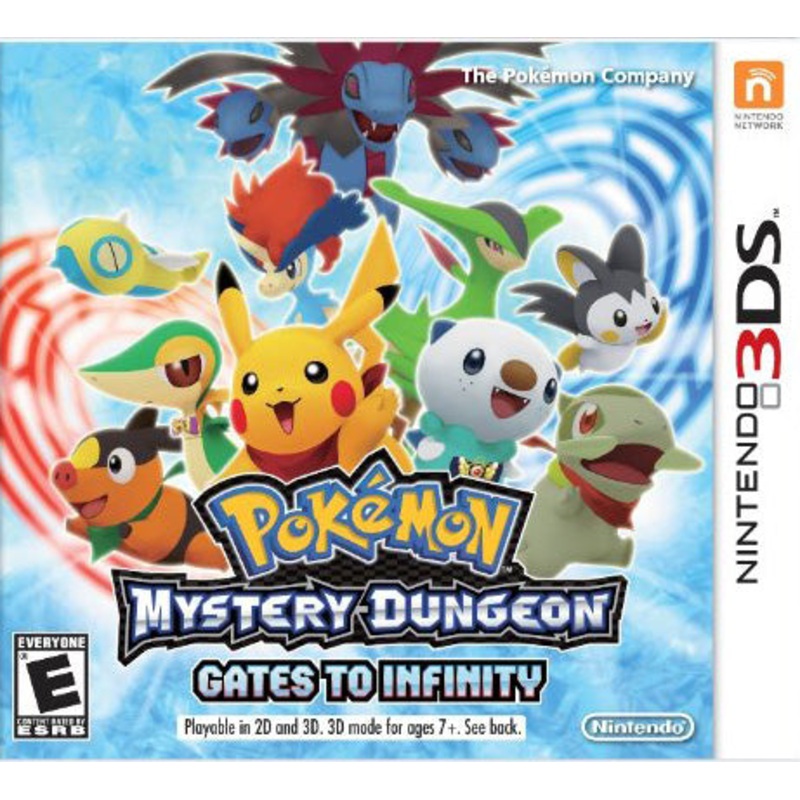 Pokemon Mystery Dungeon Gates To Infinity 3DS Used Cartridge Only