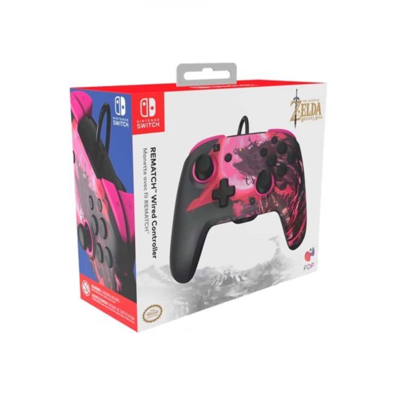 Switch Controller Wired PDP Calamity Ganon Zelda BOTW New