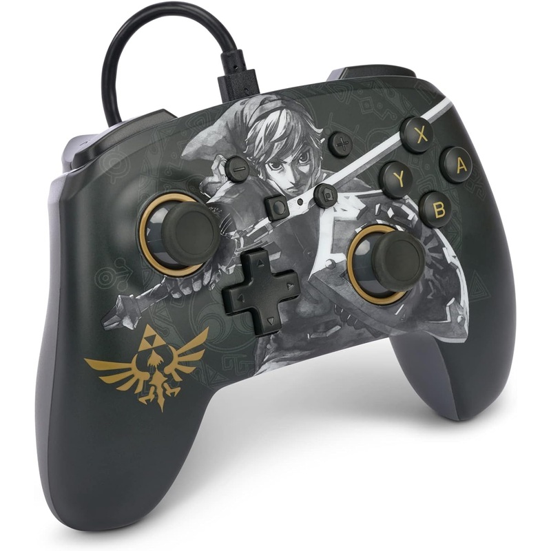 Switch Controller Wired Power A Zelda Battle Ready Link New
