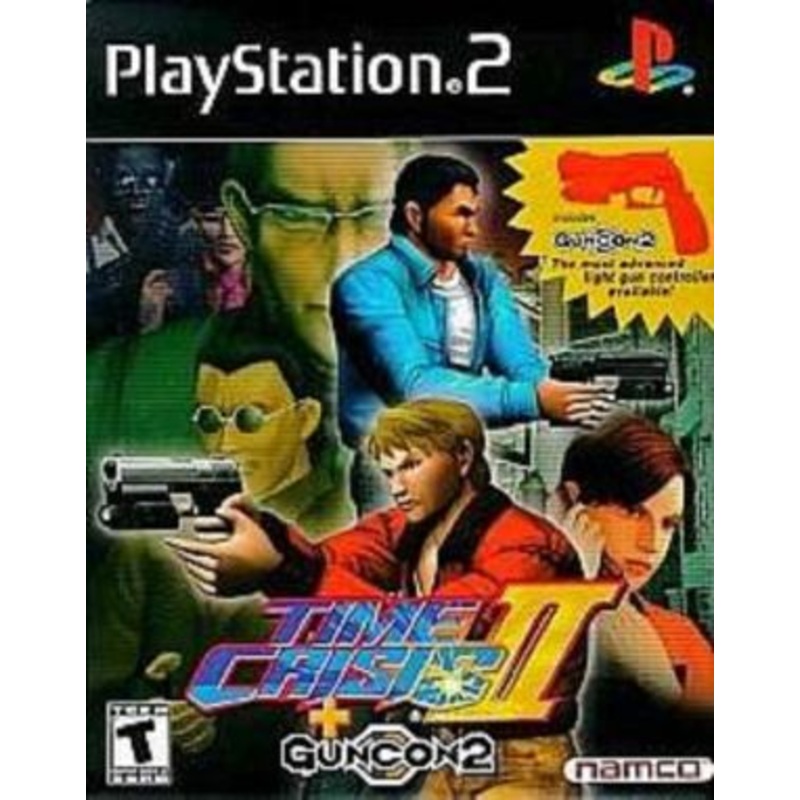 Time Crisis 2 Bundle Game and Guncon PS2 Used