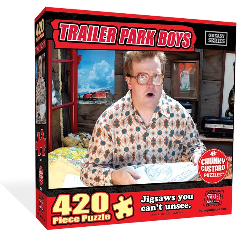 Trailer Park Boys Jigsaws You Can't Unsee 420 Piece Puzzle New