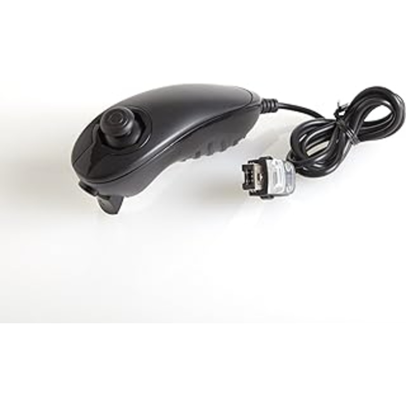 Wii Controller Nunchuck ICON Black New
