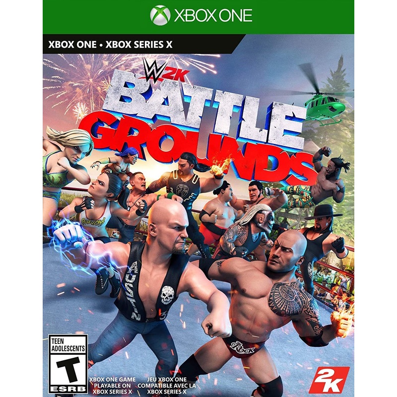 WWE 2K Battlegrounds Xbox One New