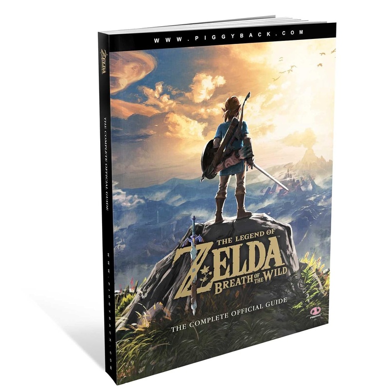 Zelda Breath of the Wild Hint Guide (with map) Used