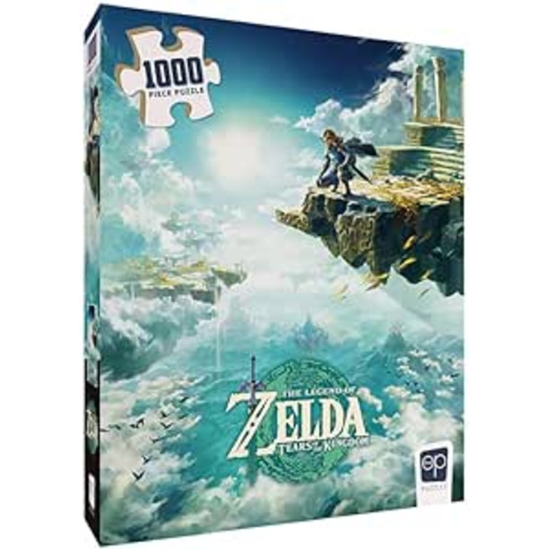 Zelda Tear Of The Kingdom 1000 Piece Puzzle New