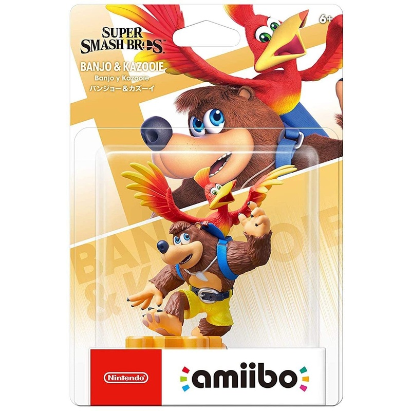 Amiibo Super Smash Bros Banjo & Kazooie New