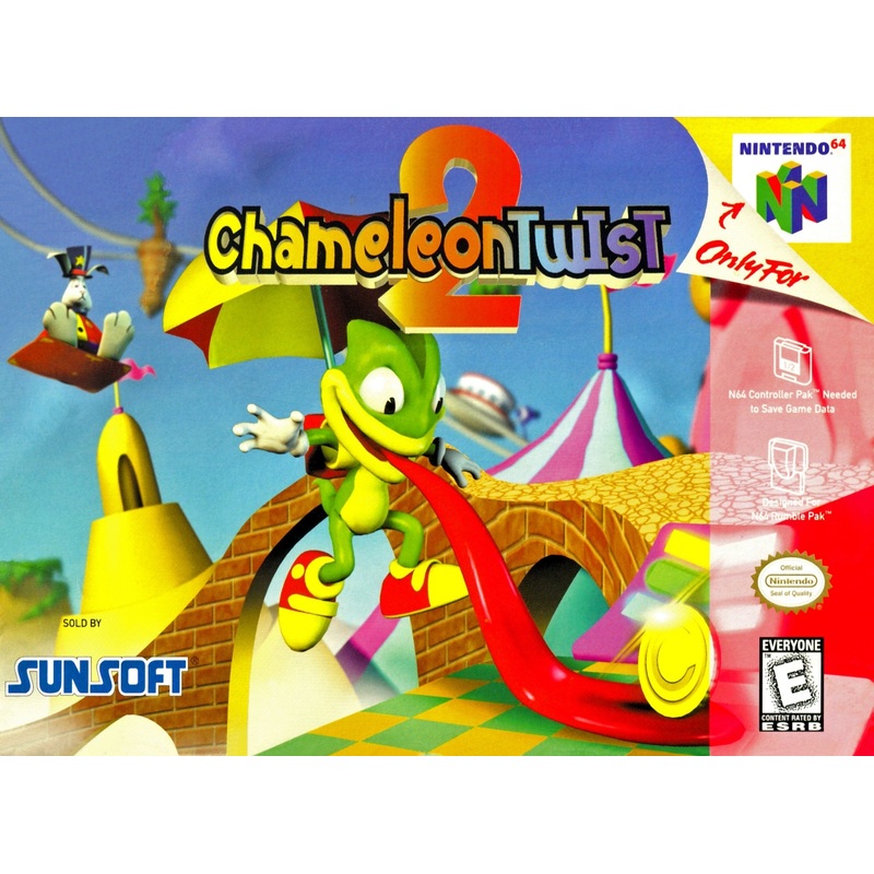 Chameleon Twist 2 N64 Used Cartridge Only