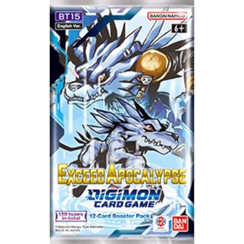 Digimon Card Game Exceed Apocalypse Booster Pack