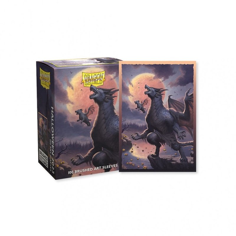 Dragon Shield Art Sleeves Brushed Halloween 2023