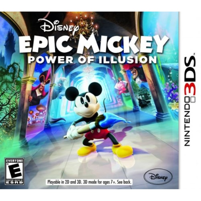 Epic Mickey Power Of Illusion 3DS Used Cartridge Only