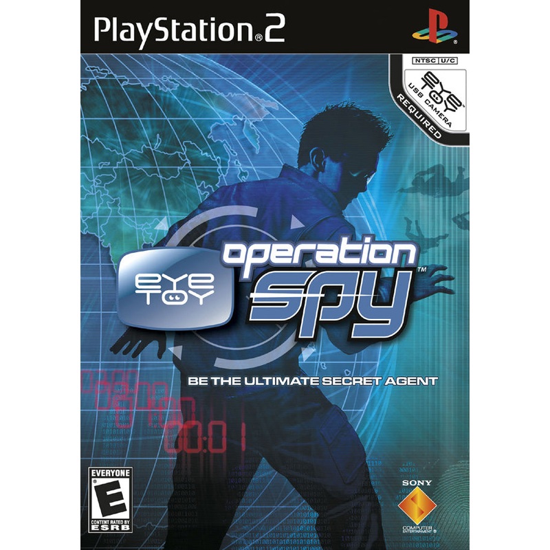 Eye Toy Operation Spy Toy Game Only Camera Required (hole in UPC) PS2 New