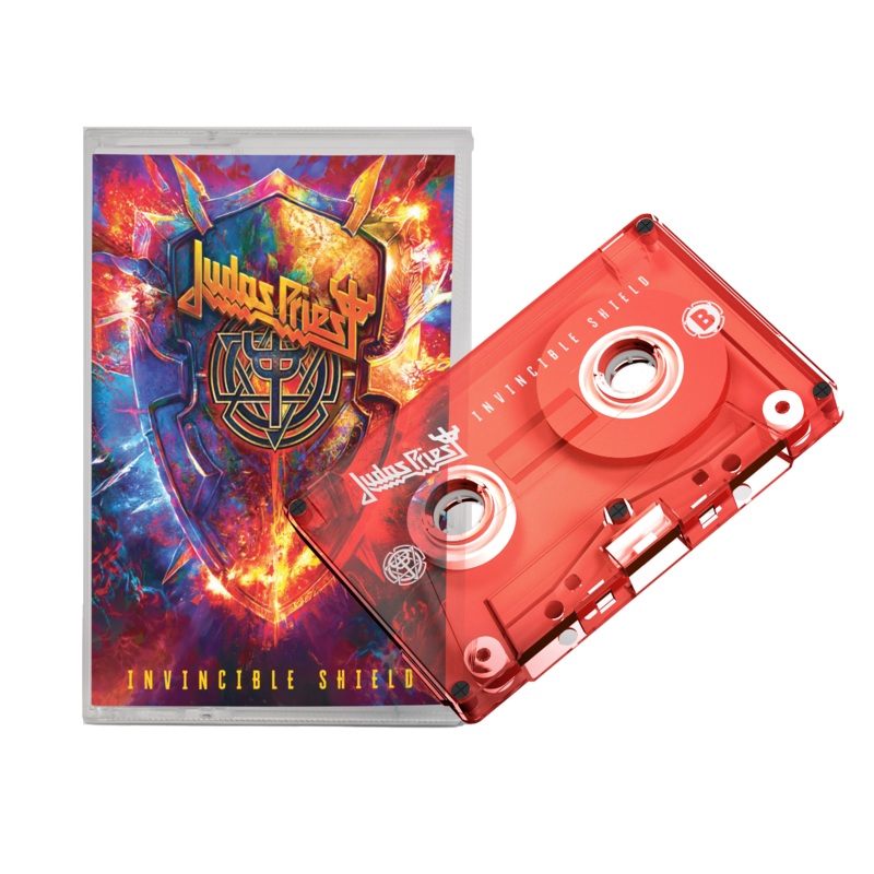 Judas Priest - Invincible Shield (Red) Cassette New