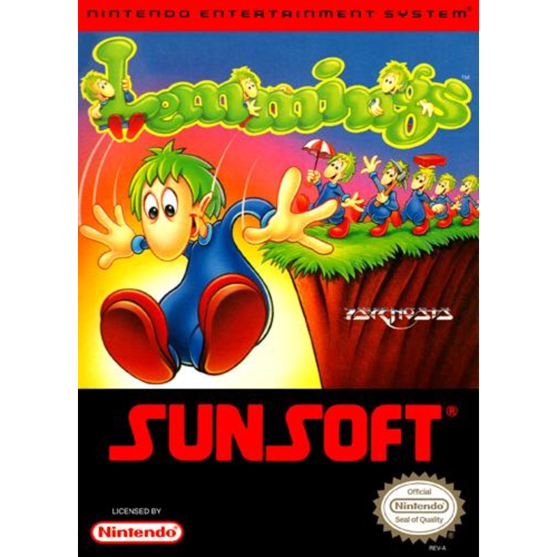 Lemmings NES Used Cartridge Only