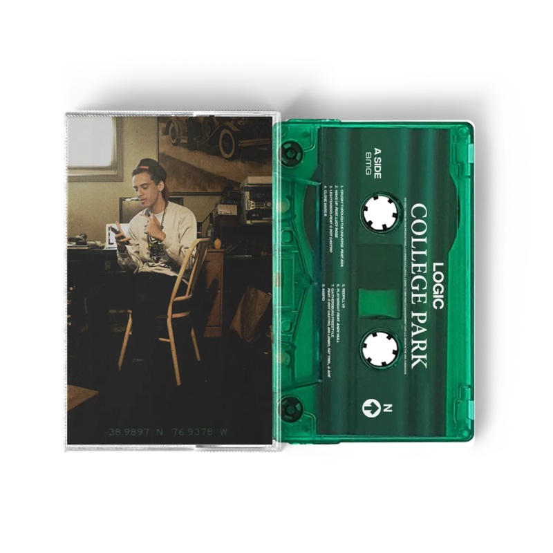 Logic - College Park (Transparent Green) Cassette New