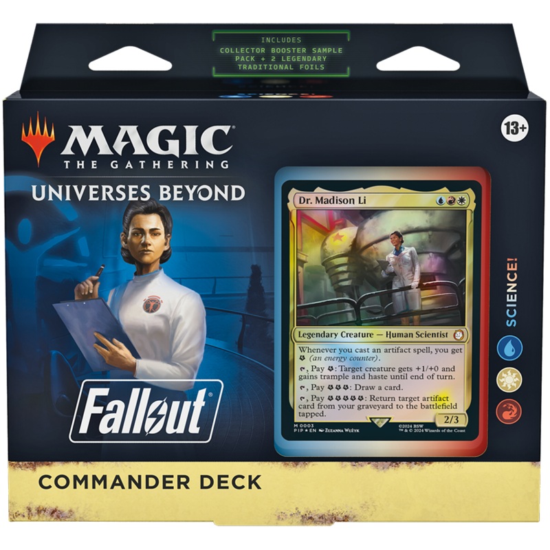 Magic Commander Deck Fallout Science