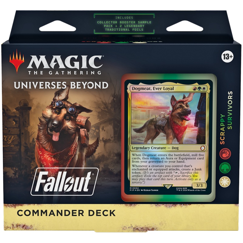 Magic Commander Deck Fallout Scrappy Survivors