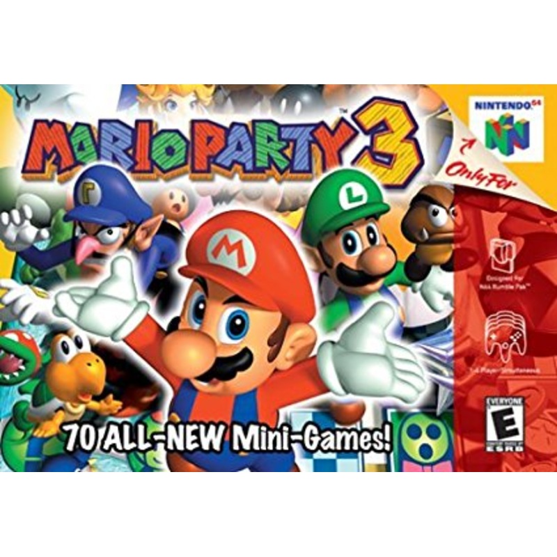 Mario Party 3 N64 Used Cartridge Only