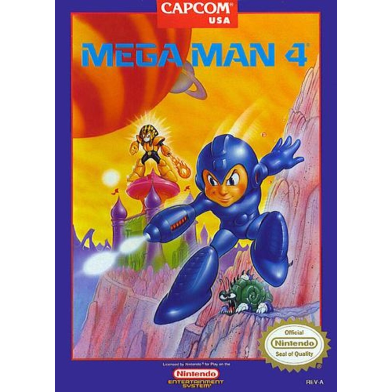 Mega Man 4 NES Used Cartridge Only