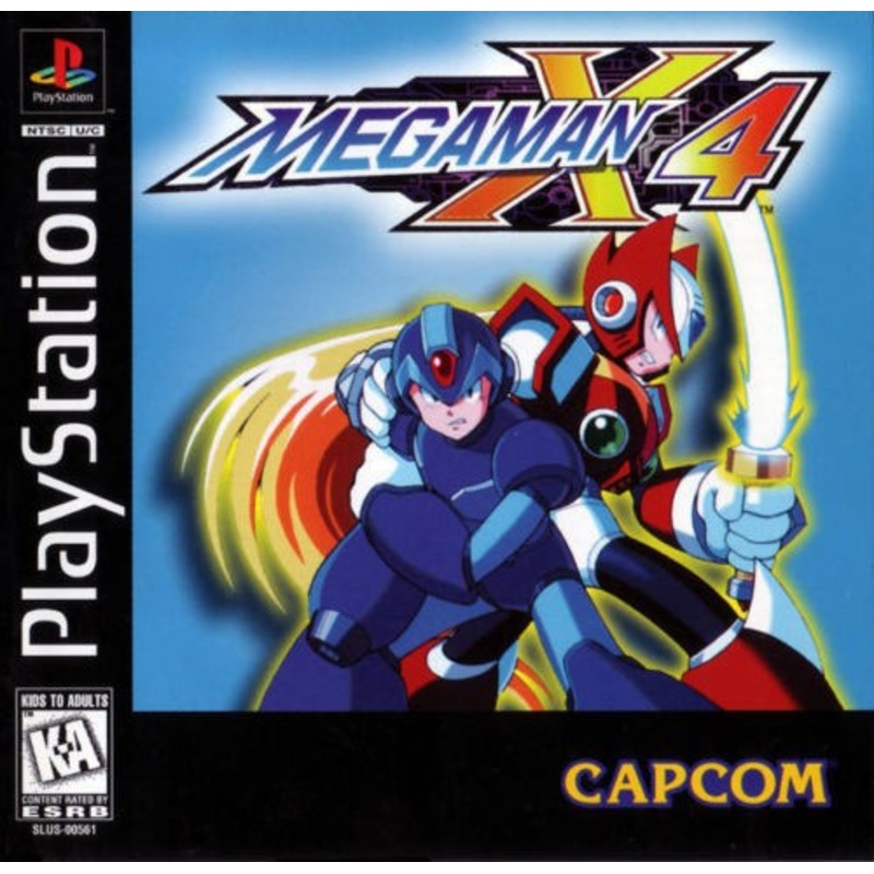 Mega Man X4 PS1 Used