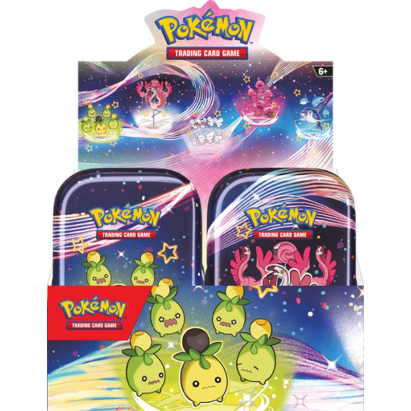 Pokemon Paldean Fates Mini Tin Assorted Designs