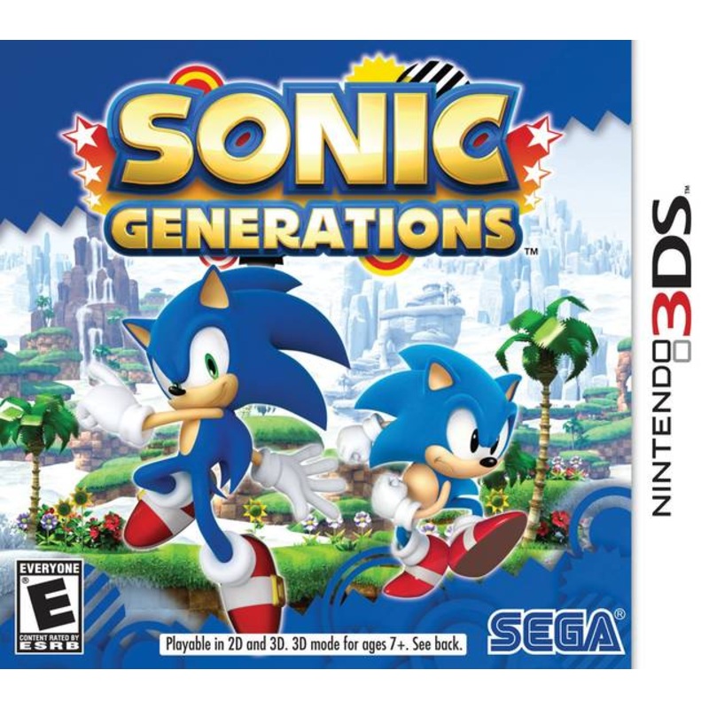 Sonic Generations 3DS Used