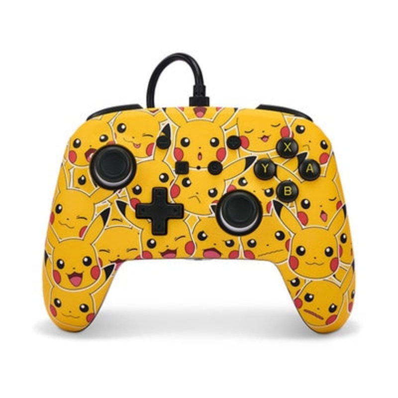Switch Controller Wired Power A Pikachu Moods New