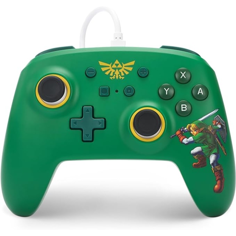 Switch Controller Wired Power A Zelda Hyrule Defender New