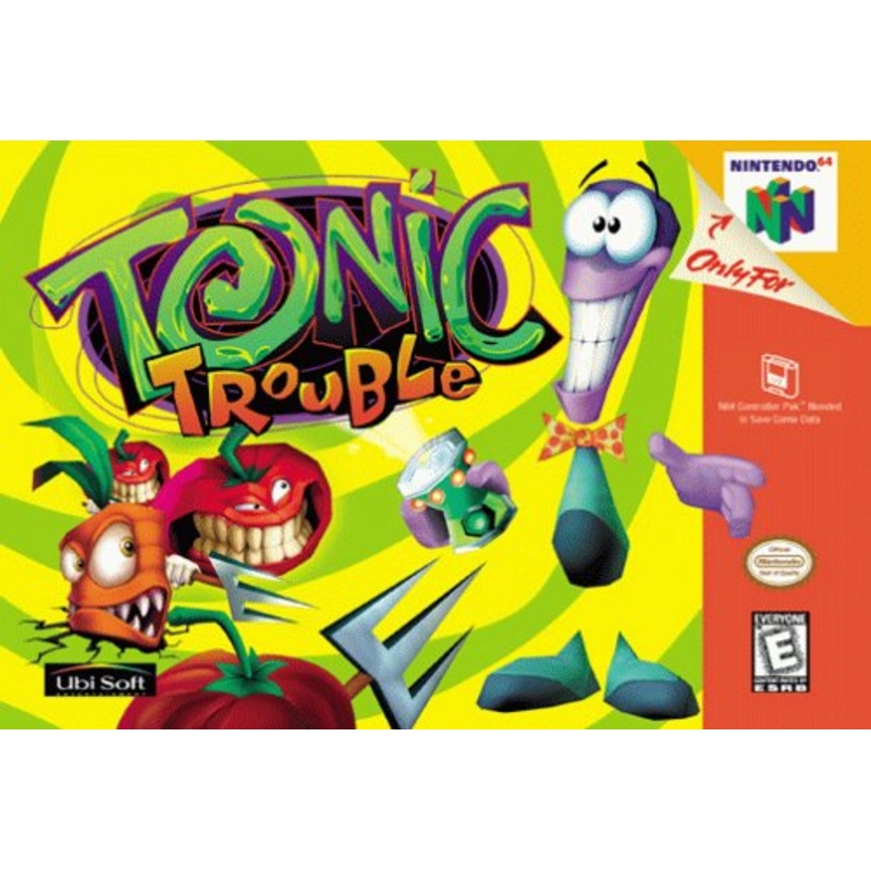 Tonic Trouble N64 Used Cartridge Only