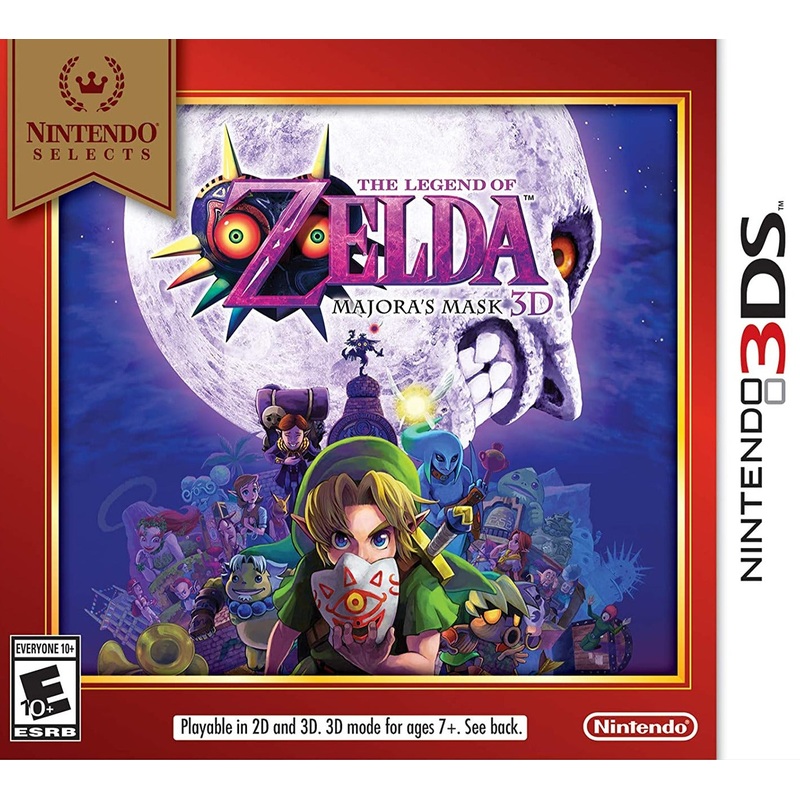 Zelda Majoras Mask 3D Nintendo Selects 3DS Used