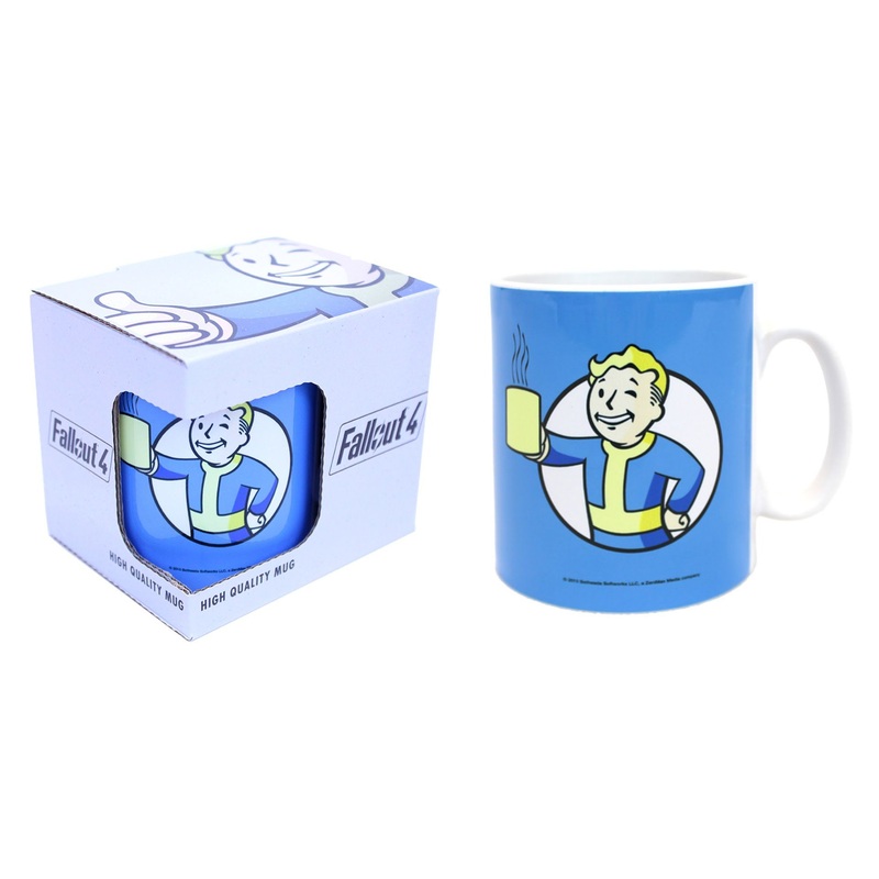 Fallout Vault Boy Ceramic Mug New