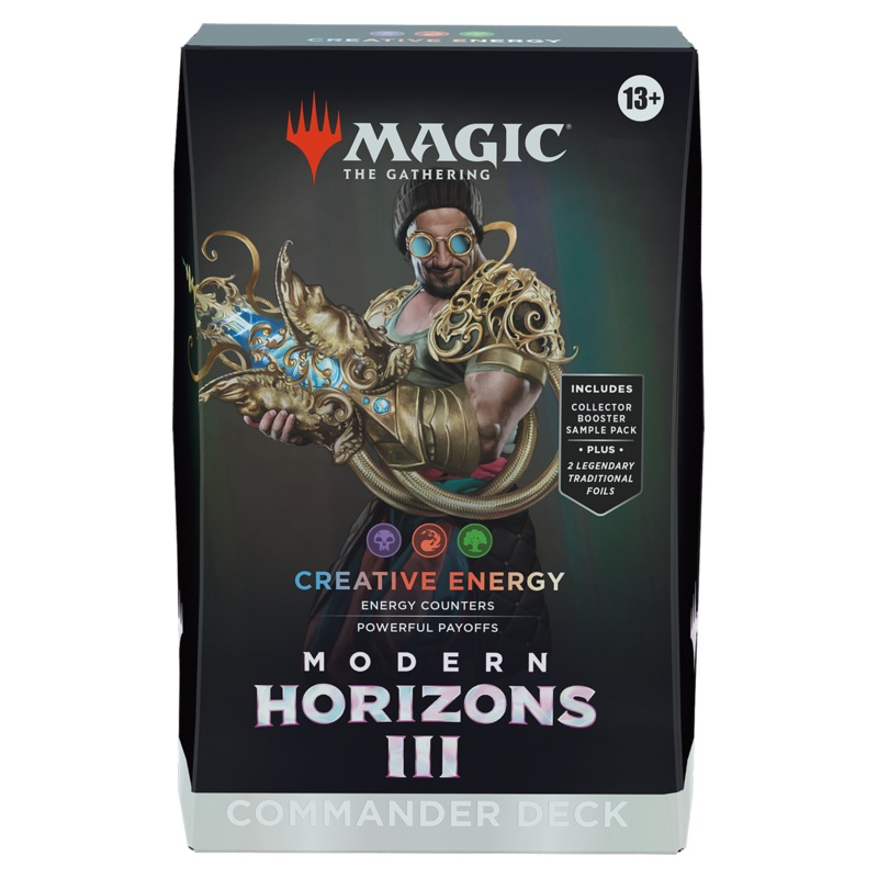Magic Commander Deck Modern Horizons 3 Creative Energy New