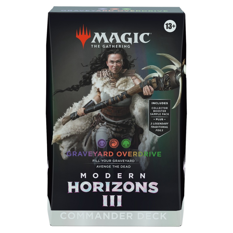 Magic Commander Deck Modern Horizons 3 Graveyard Overdrive New