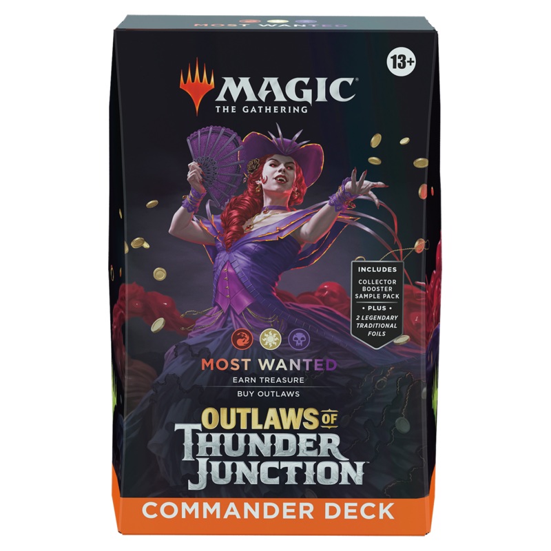 Magic Outlaws of Thunder Junction Commander Deck Most Wanted