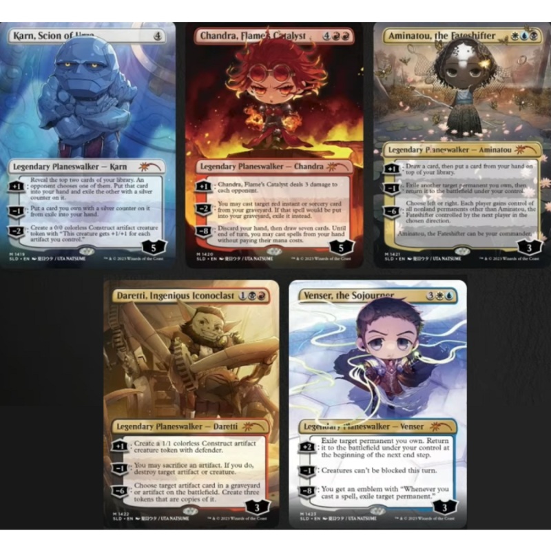 Magic Secret Lair Li'I'est Walkers Rainbow Foil Pack New