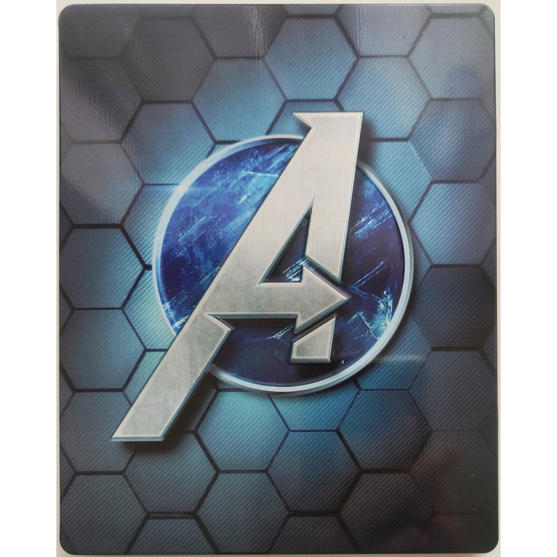 Marvels Avengers Steelbook Internet Required Xbox One Used
