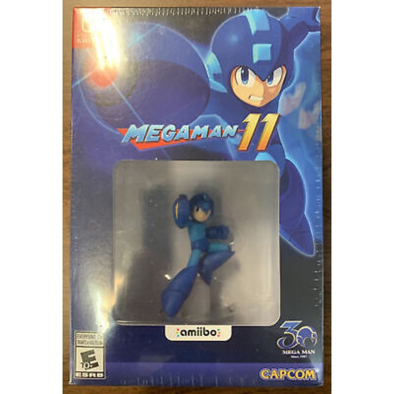 Mega Man 11 Game & Amiibo Bundle Switch Used