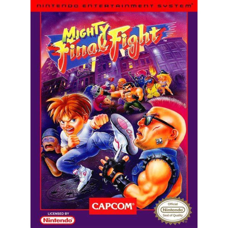 Mighty Final Fight NES Used Cartridge Only
