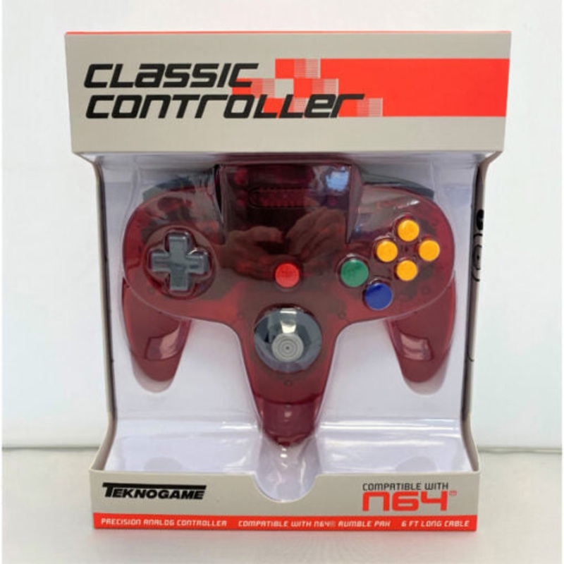 N64 Controller TEKNOGAME Watermelon New