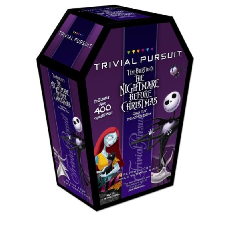 Nightmare Before Christmas Trivial Pursuit Board Game New