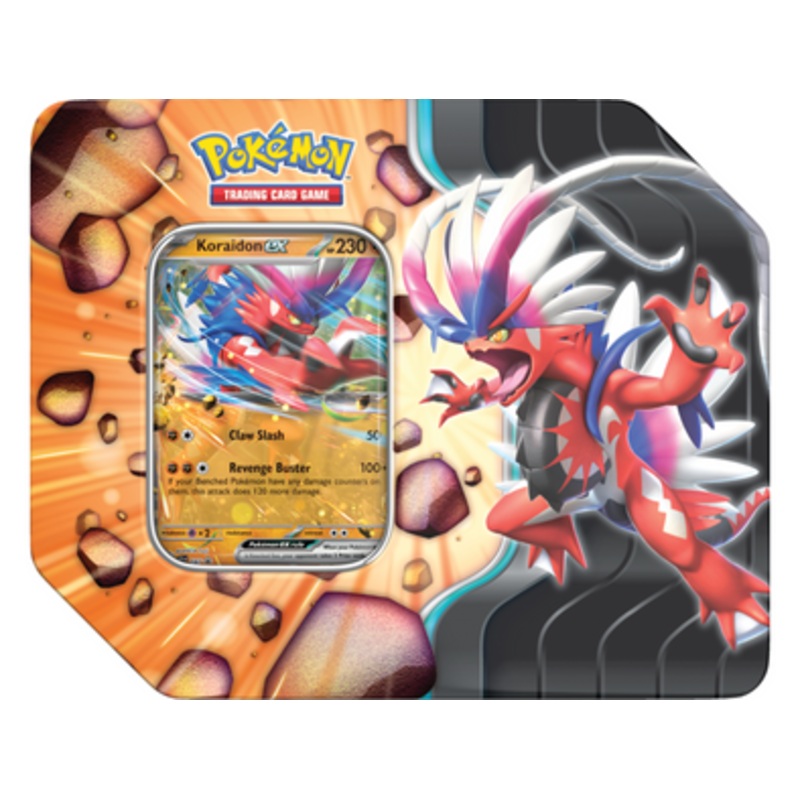 Pokemon 2025 Tin Slashing Legends Koraidon New