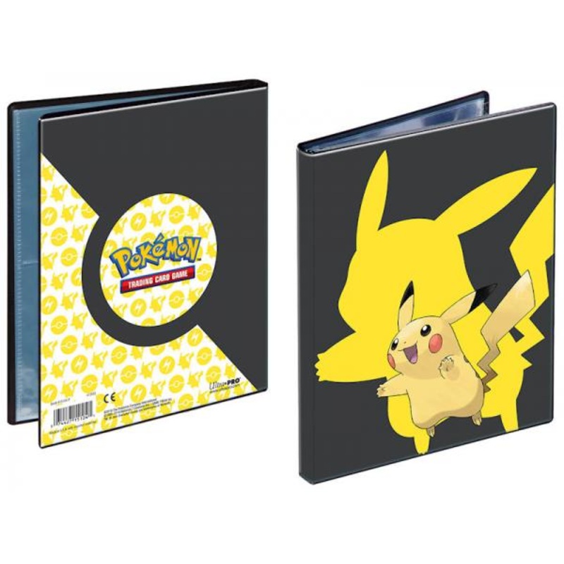 Pokemon 4 Pocket Portfolio Pikachu