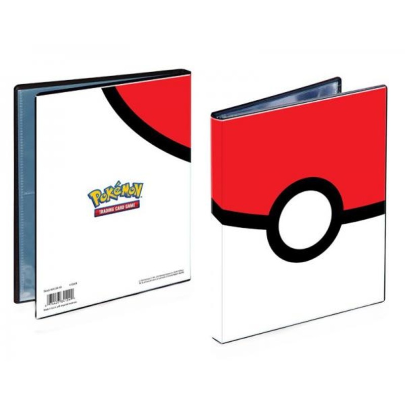 Pokemon 4 Pocket Portfolio Pokeball