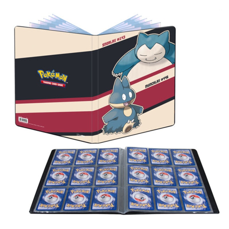 Pokemon 9 Pocket Portfolio Snorlax & Muchlax