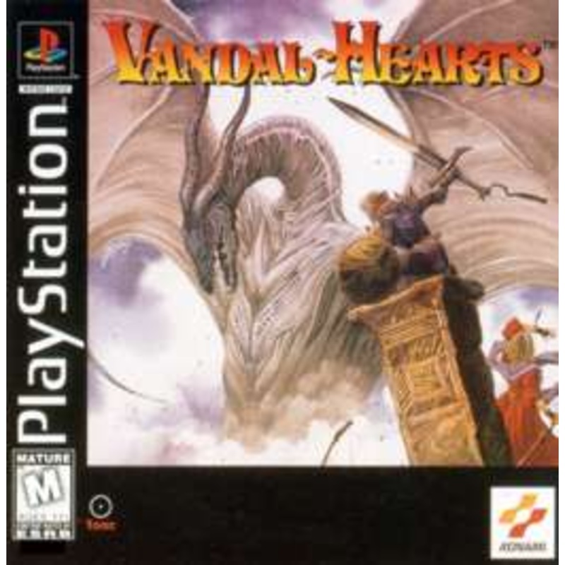 Vandal Hearts With Manual PS1 Used
