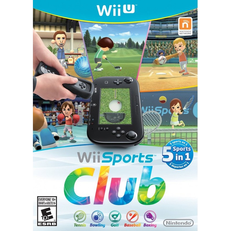 Wii Sports Club (small damage to artwork) Wii U Used