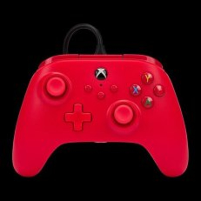 Xbox One Controller Wired Power A Red New