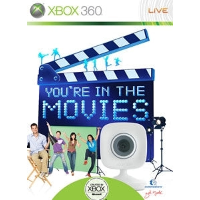 You're in the Movies game & camera bundle (wear to outer packaging) 360 New