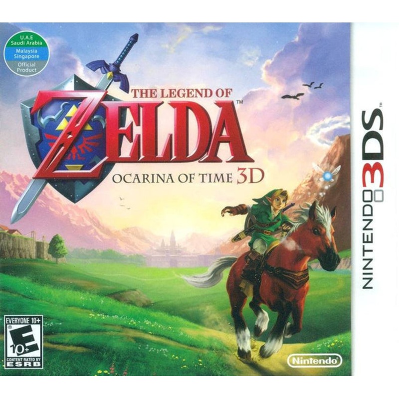 Zelda Ocarina Of Time 3D World Edition 3DS New