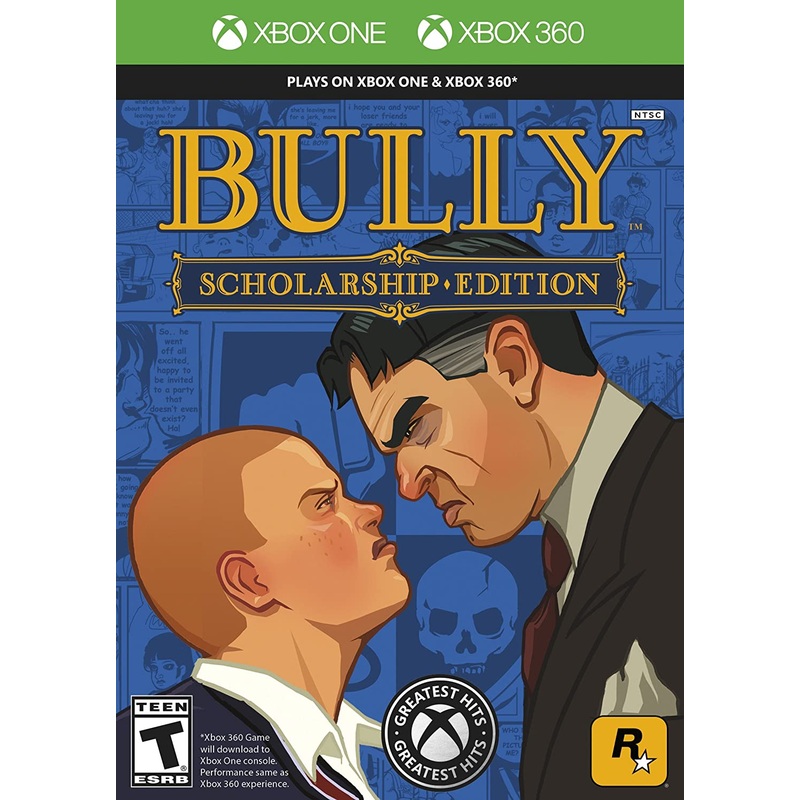 Bully Scholarship Edition 360 Disc XB1 Case (Tear In Shrink Wrap) Xbox One New