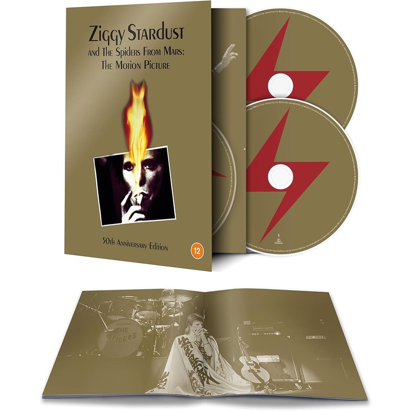 David Bowie - Ziggy Stardust And The Spiders From Mars: The Motion Picture (2 Cd-Blu-ray 50Th Anniversary Edition) Blu-ray New